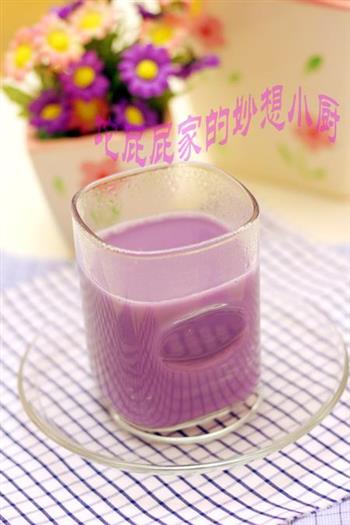 紫薯牛奶豆浆的做法步骤4
