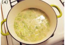 韭葱土豆奶油汤的做法步骤3