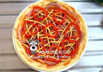 自制萨拉米披萨PIZZA的做法图解5