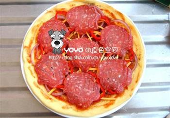 自制萨拉米披萨PIZZA的做法步骤6