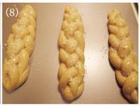 焦糖辫子面包的做法图解8