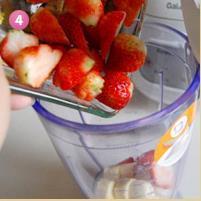 健康100%草莓大杏仁水果茶的做法步骤4