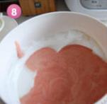 糖桂花甜菜根戚风蛋糕的做法步骤8