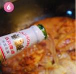 玫瑰腐乳鸡翅烧啤酒香菇面筋的做法图解6