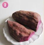 紫薯蓝莓奶酪球的做法步骤2