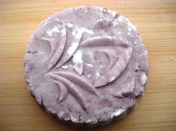 原味紫薯饼的做法步骤7