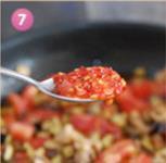 茄红鸡丁茄丁面的做法步骤13