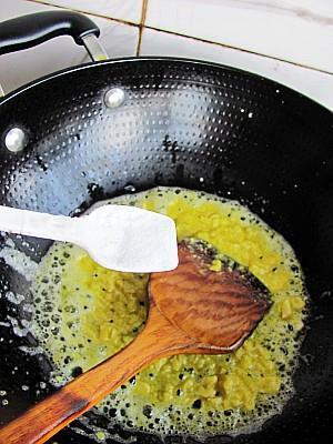 快手版咸蛋黄焗南瓜的做法步骤6