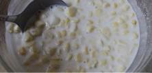 流动般的奶香玉米烙的做法步骤4