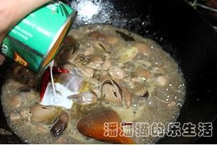 绿咖喱蘑菇鸡的做法图解9
