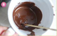 榛仁松露巧克力的做法步骤8