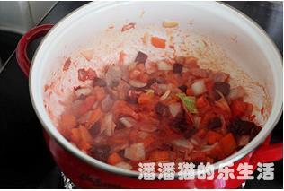 瘦身版红菜汤的做法步骤3