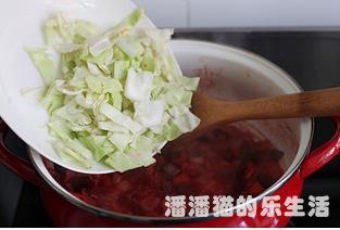 瘦身版红菜汤的做法步骤4