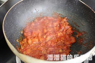海米番茄菜花的做法步骤6