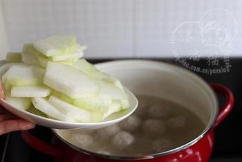 冬瓜汆丸子汤的做法图解9