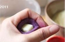 紫薯芝心丸子的做法步骤11