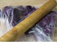 紫薯芝心丸子的做法步骤4