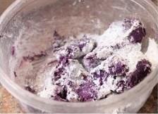 紫薯芝心丸子的做法步骤7
