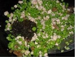 肉末橄榄菜炒豆角粒的做法步骤6