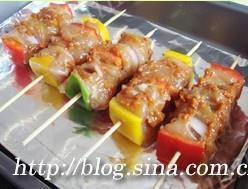 韩式辣酱烤鸡肉串的做法步骤5