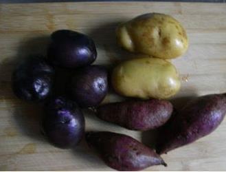 紫土豆的做法步骤1