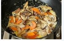 火腿菌菇焗饭的做法步骤6