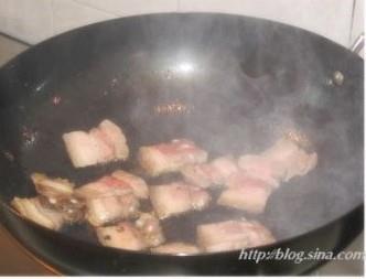 香干回锅肉的做法步骤6