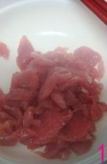 茄汁锅包肉的做法步骤1