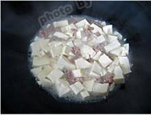 肉碎煮豆腐的做法步骤2