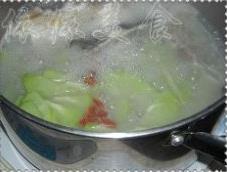 佛手瓜鱼头汤的做法步骤8