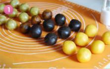 日式桃山黄金皮/紫米皮月饼的做法图解9