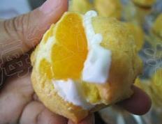 香橙奶油泡芙的做法步骤8