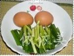 韭菜炒蛋的做法步骤1