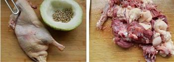 冬瓜薏米老鸭汤的做法步骤1