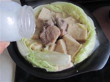 白菜豆腐排骨汤的做法步骤8