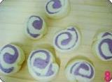 紫薯面包卷的做法图解8