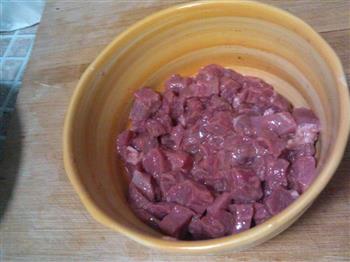 杏鲍菇牛肉粒的做法步骤4