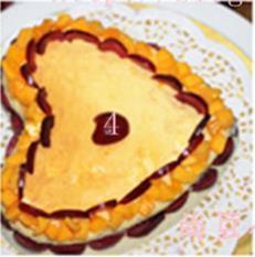 心心相印水果芝士蛋糕的做法步骤12