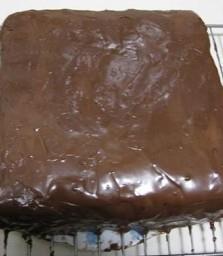 巧克力淋面蛋糕的做法步骤10