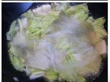 白菜豆腐汆丸子的做法步骤4