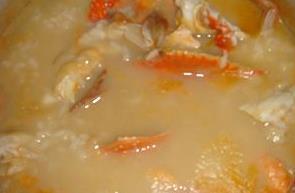 海蟹鲜虾粥的做法图解6