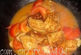 西红柿炖豆腐的做法步骤6