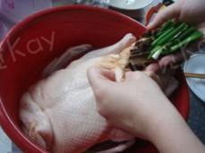家庭版北京烤鸭的做法步骤3