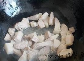 豇豆干烧肉的做法步骤6