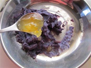紫薯苹果蛋卷的做法图解3