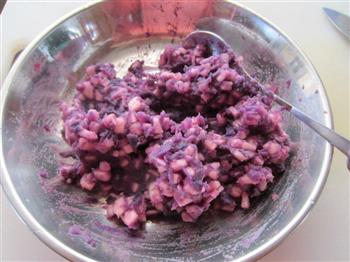 紫薯苹果蛋卷的做法图解5