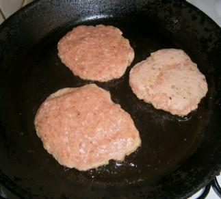 简易汉堡肉的做法步骤8