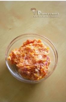 花式萝卜酿虾球的做法步骤3