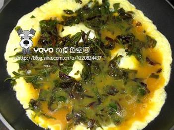 香椿鸡蛋&红豆粥的做法步骤2