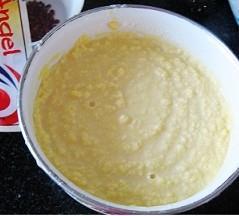 豆渣玉米面发糕的做法步骤1
